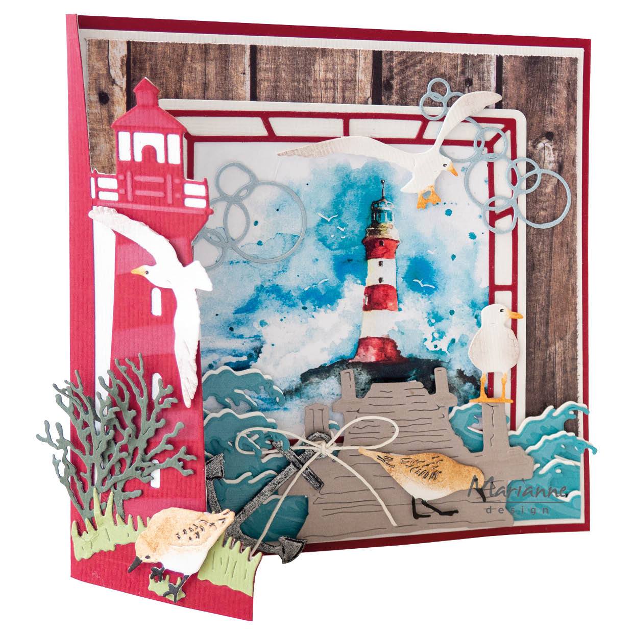 Creatables Gate Folding Die Light House