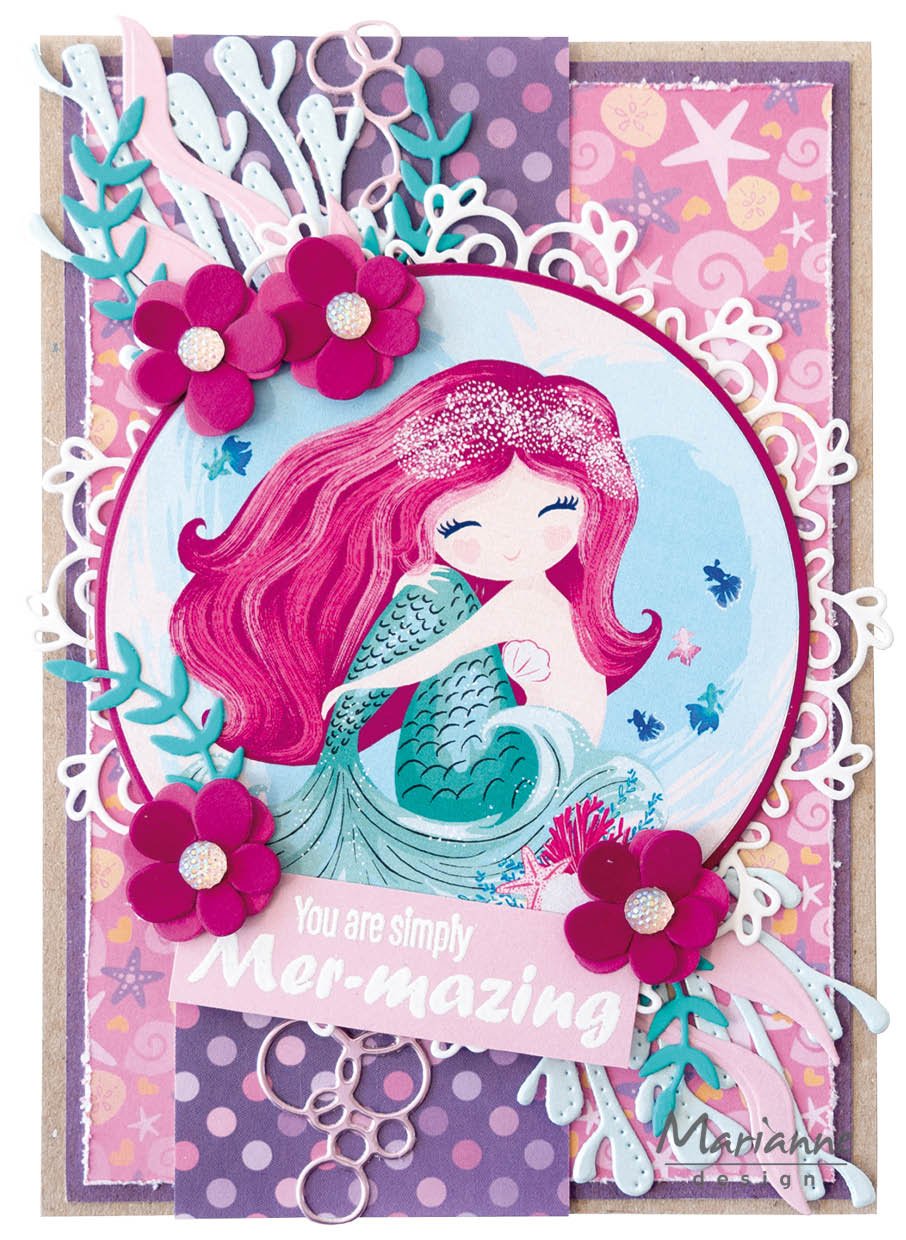 Mermaids A4 Cutting Sheet