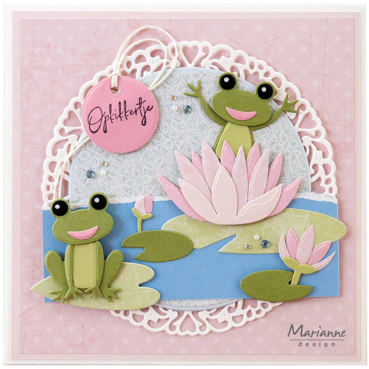 Craftables Water Lilies By Marleen Die