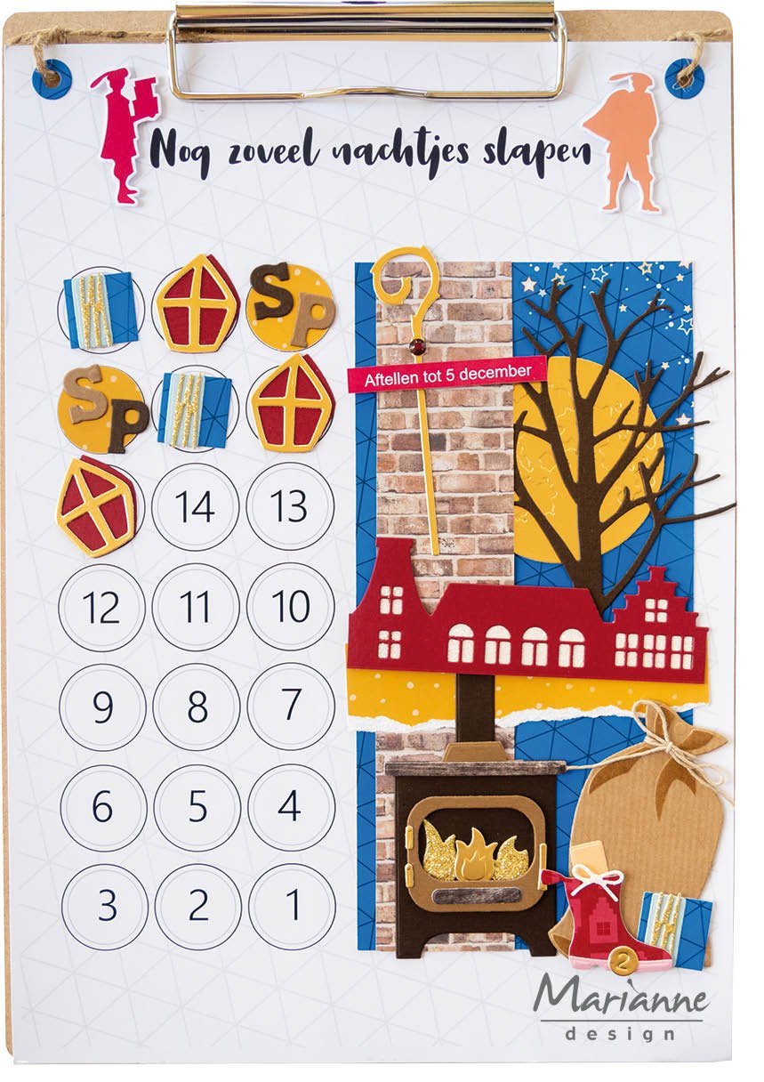 Craftables Sinterklaas Set By Marleen Die