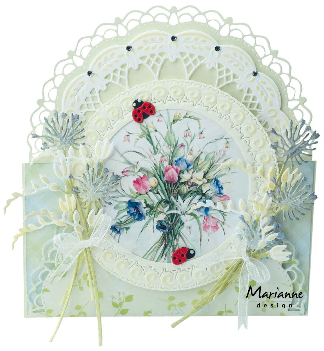 Creatables Petra's Gate Folding Floral Die