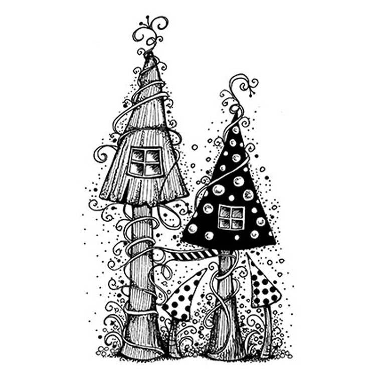 Lavinia Stamp - Fairy House