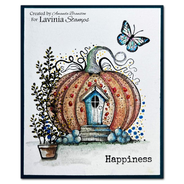 Lavinia Stamps - Pumpkin Lodge Stamp