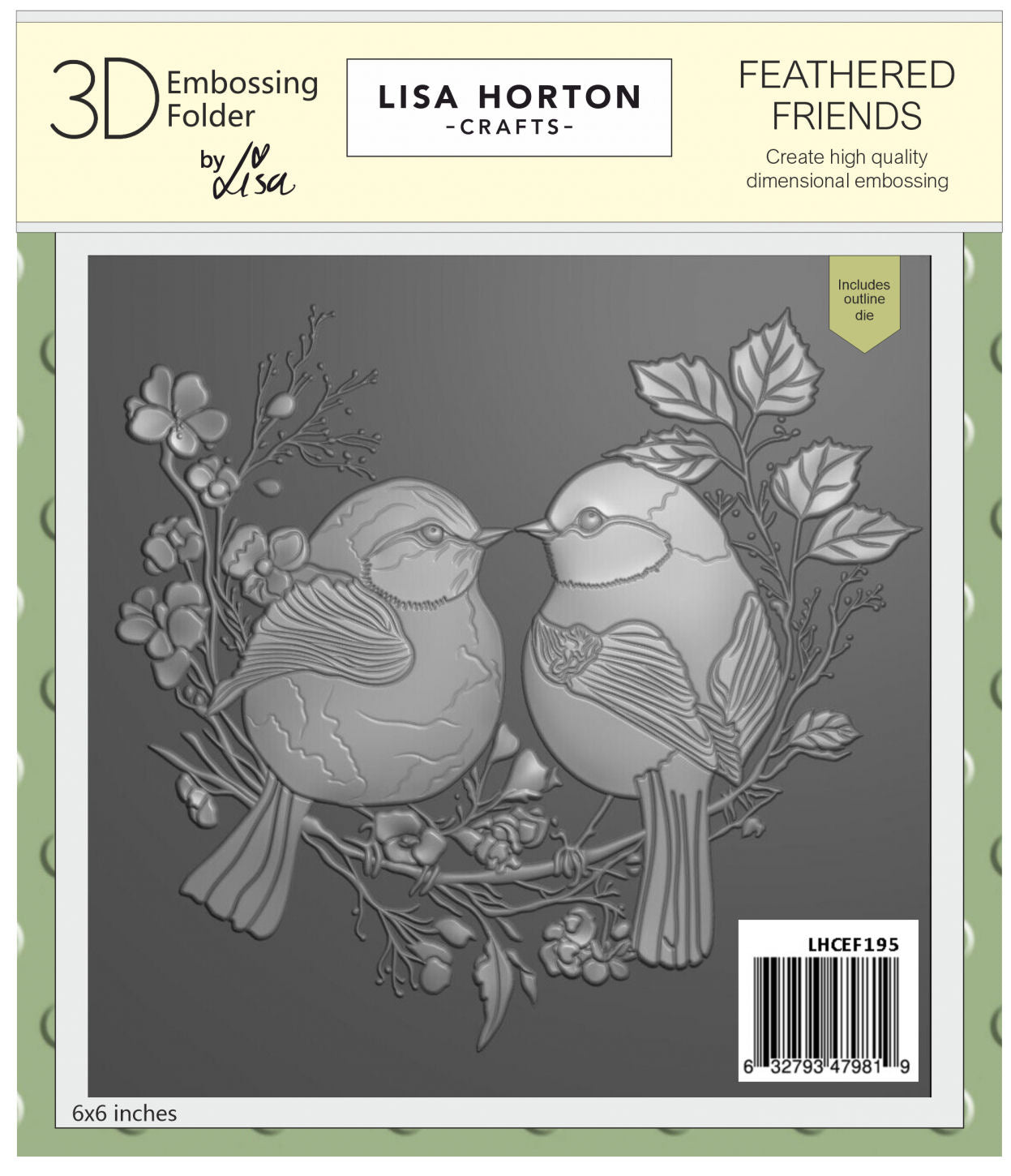 Feathered Friends Embossing Folder & Die