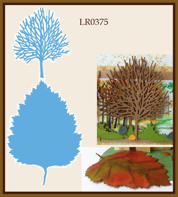 Marianne Design: Creatables Dies - Tiny's Tree and Leaf