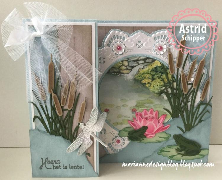 Marianne Design: Creatables - Petra's Circle With Bird