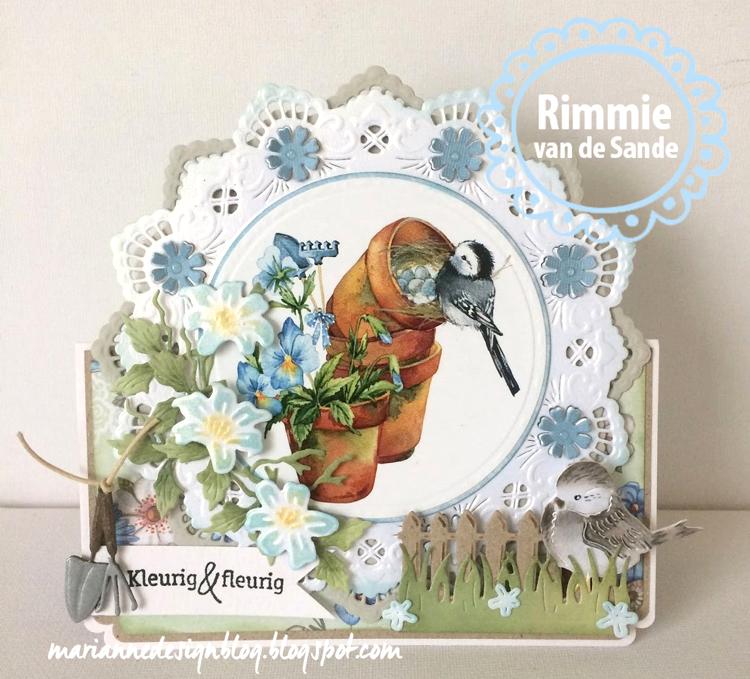 Marianne Design: Creatables - Petra's Circle With Bird