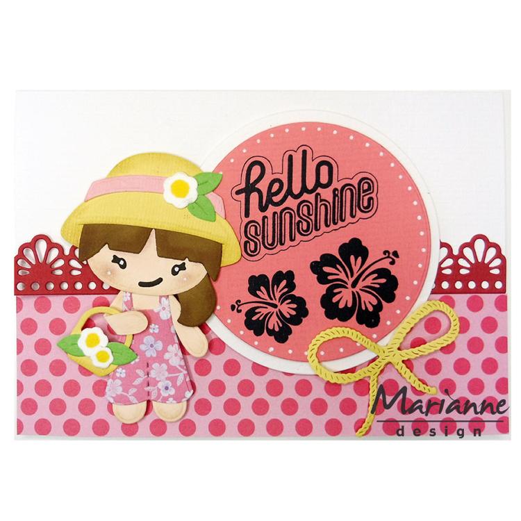 Marianne Design Buddies Girl Set