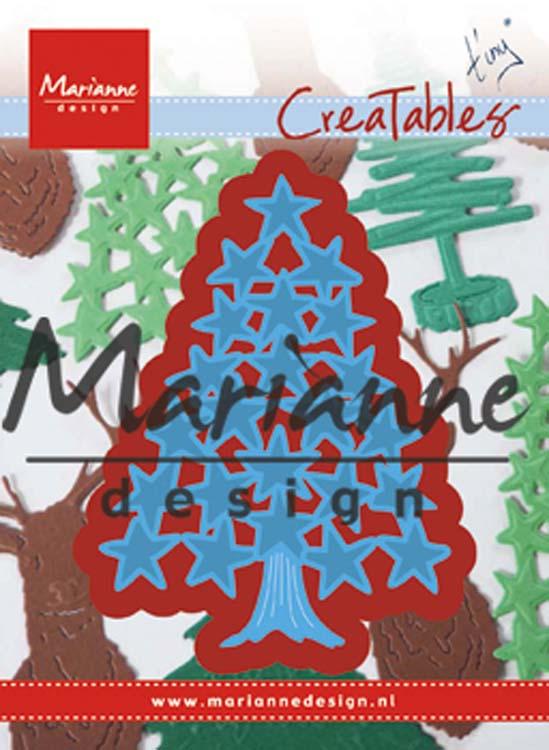 Marianne Design Creatables Tiny's Christmas Tree with Stars