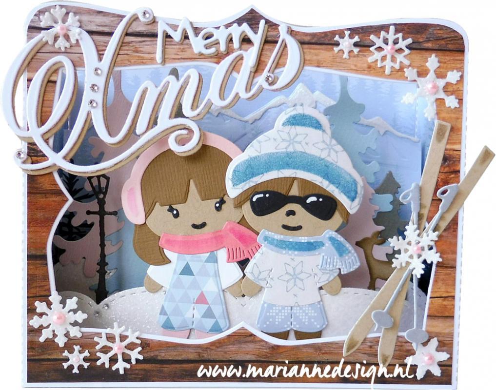 Marianne Design Creatables Kim's Buddies Winter Set