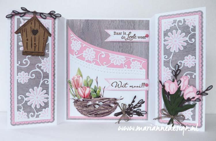 Marianne Design Creatables Anja's Flower Rectangle