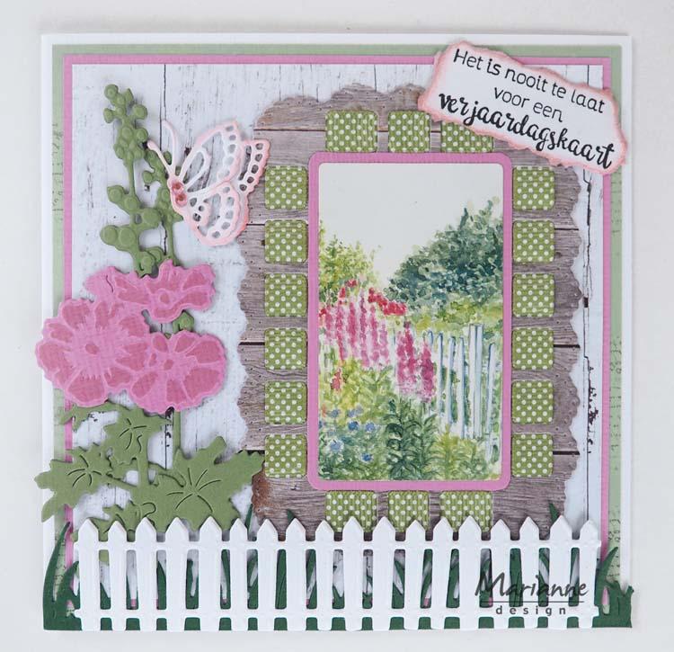 Marianne Design Creatables Tiny's Hollyhocks