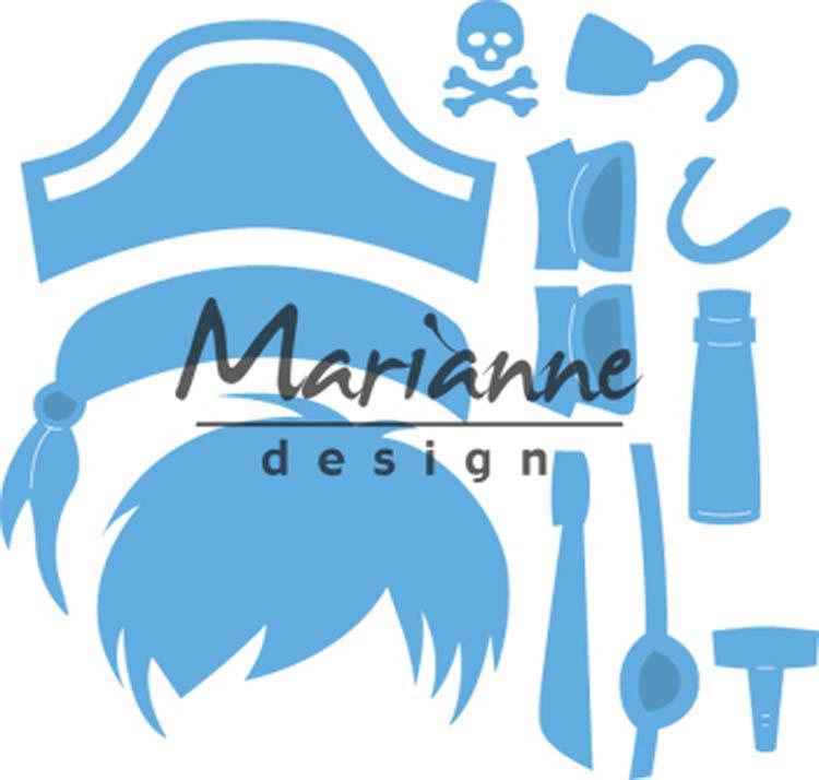 Marianne Design Creatables Kim's Buddies Pirate