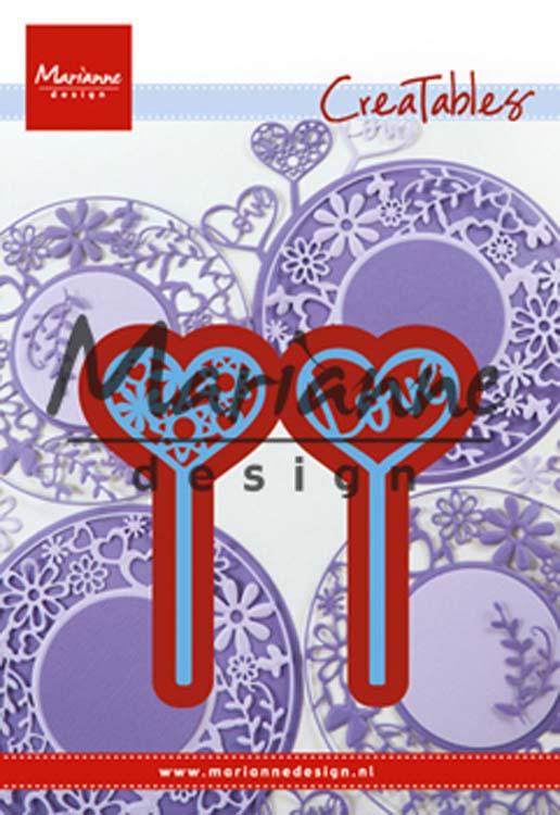 Marianne Design Creatables Heart Pins (set of 2)