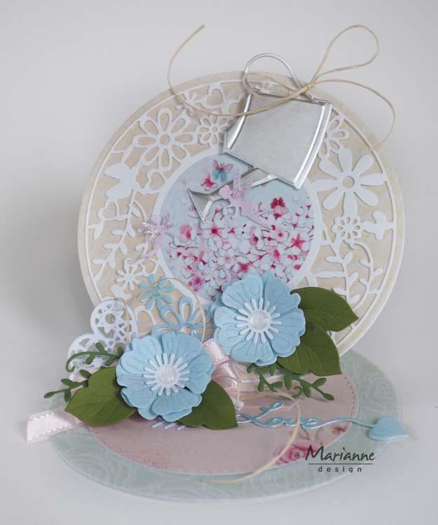 Marianne Design Creatables Flower Frame Round