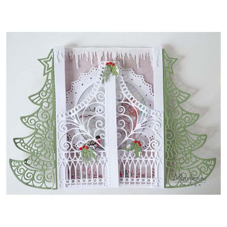 Marianne Design Creatables Gate Folding Dies - Christmas