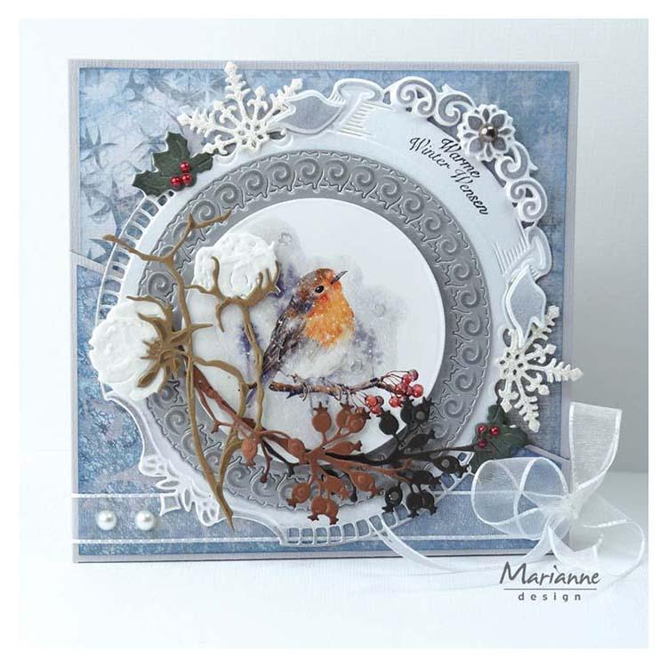 Marianne Design Createables Petra's Winter Circle