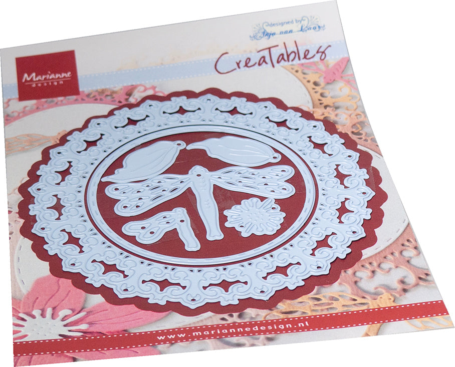 Marianne Design Creatables Die - Anja's Dragonfly Circle