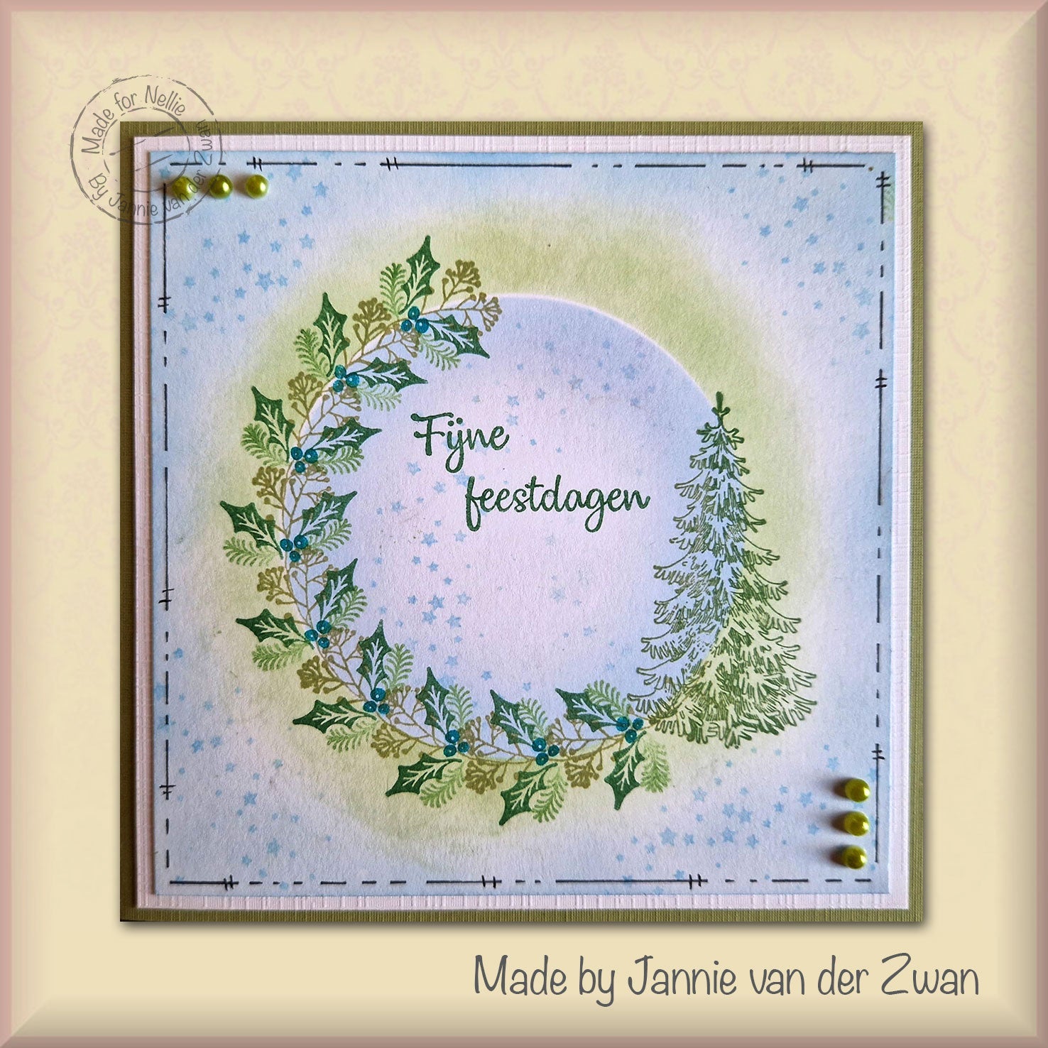 Clear Stamp Mini - Pine Branches