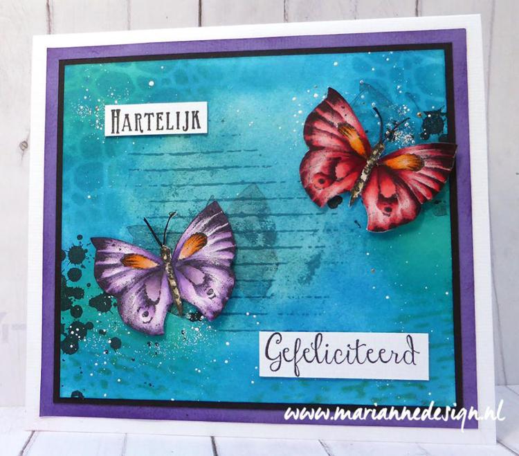 Marianne Design Stamps Tiny's Butterfly 1