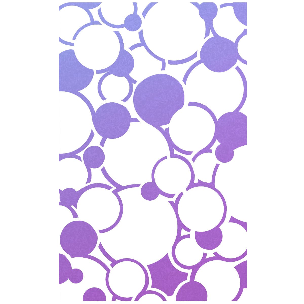 Texture Stencil 5"x8" Bubbles