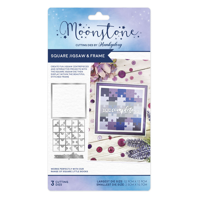 Moonstone Dies - Square Jigsaw & Frame