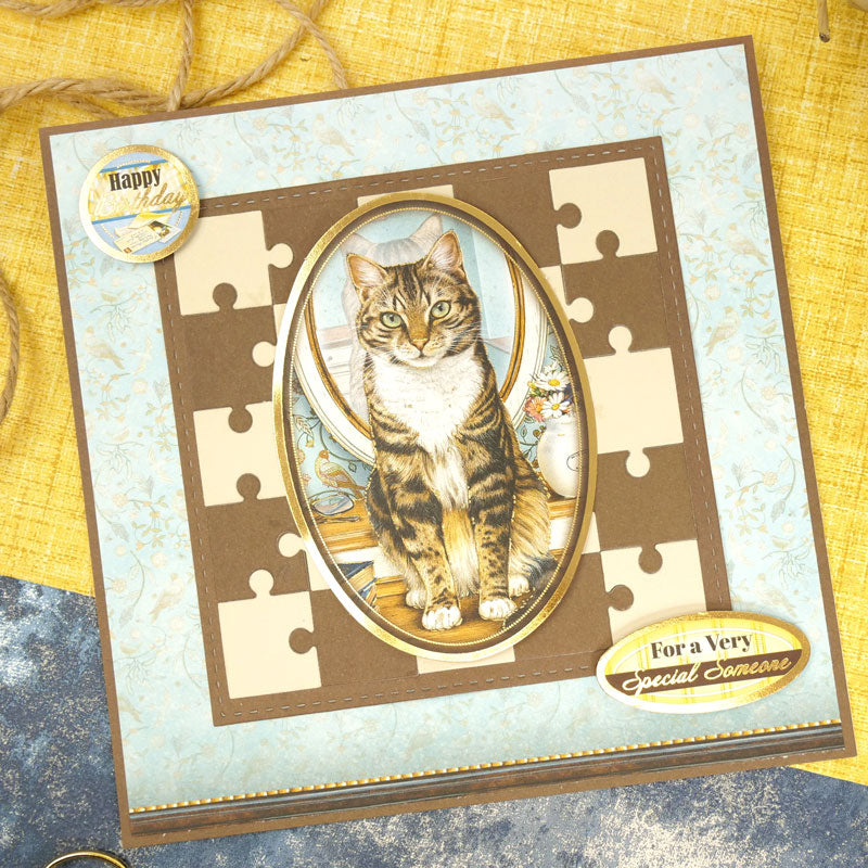 Moonstone Dies - Square Jigsaw & Frame