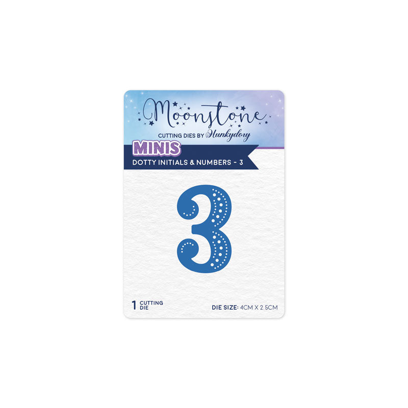 Moonstone Dies - Dotty Initials & Numbers - 3