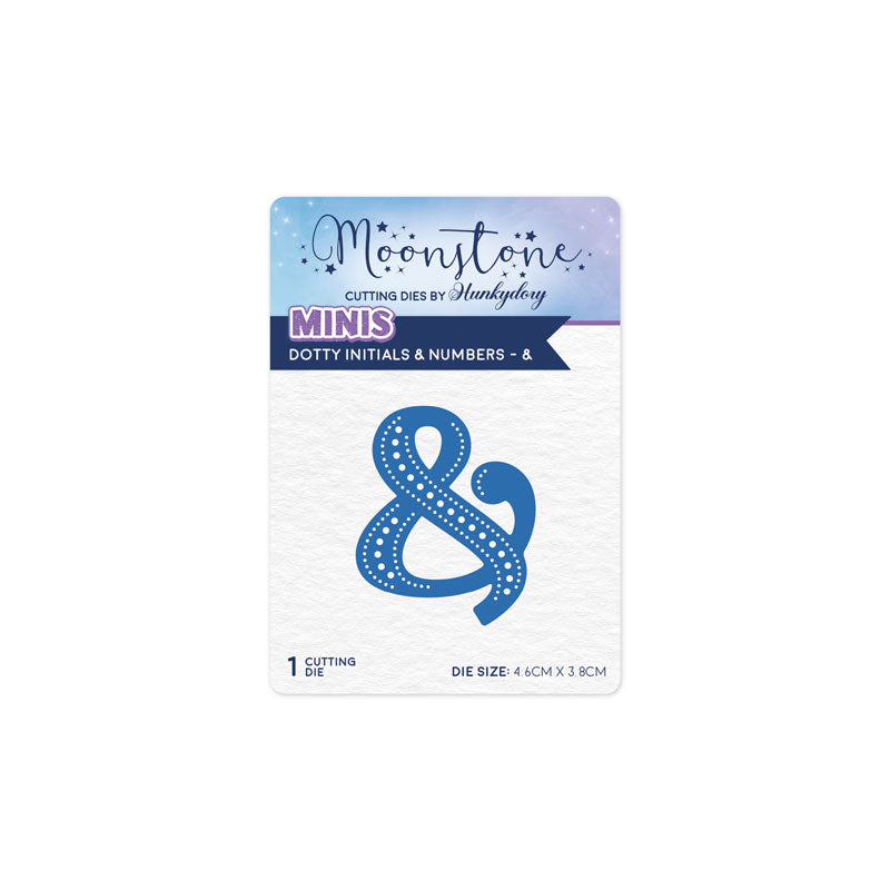 Moonstone Dies - Dotty Initials & Numbers - Ampersand