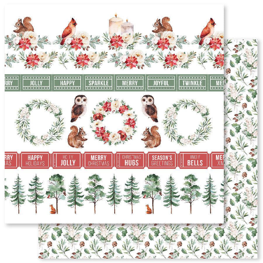 Merry Little Christmas 12x12 Paper Collection 30459