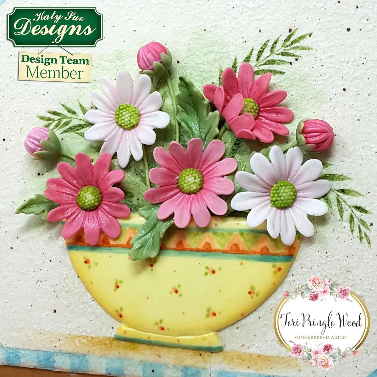 Flower Pro Sunflower / Daisy Leaves Silicone Mould and Veiner