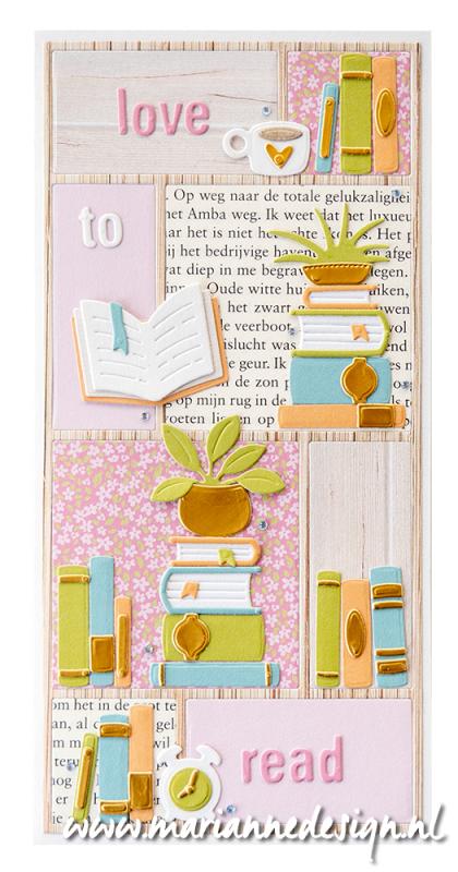 Marianne Design Collectables Die - Books By Marleen