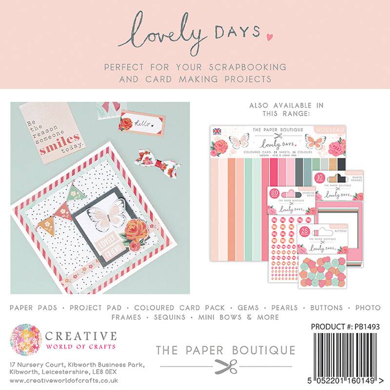 The Paper Boutique Lovely Days 6x6 Paper Pad