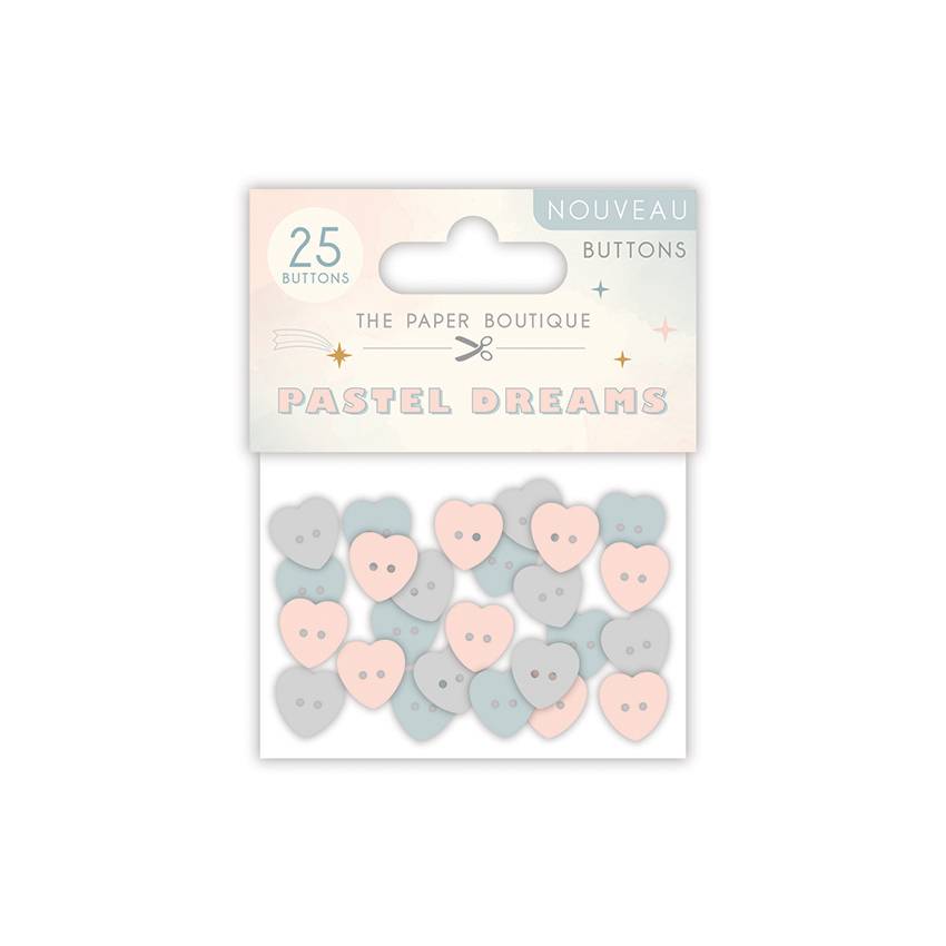 The Paper Boutique Pastel Dreams Buttons