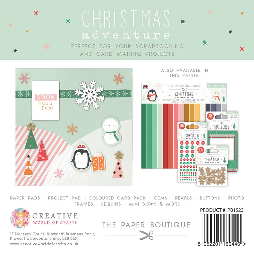 The Paper Boutique Christmas Adventure 12x12 Paper Pad