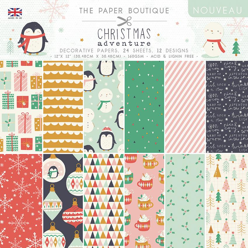 The Paper Boutique Christmas Adventure 12x12 Paper Pad