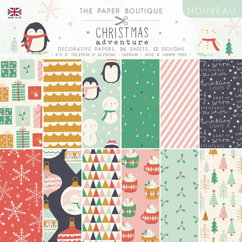 The Paper Boutique Christmas Adventure 6x6 Paper Pad