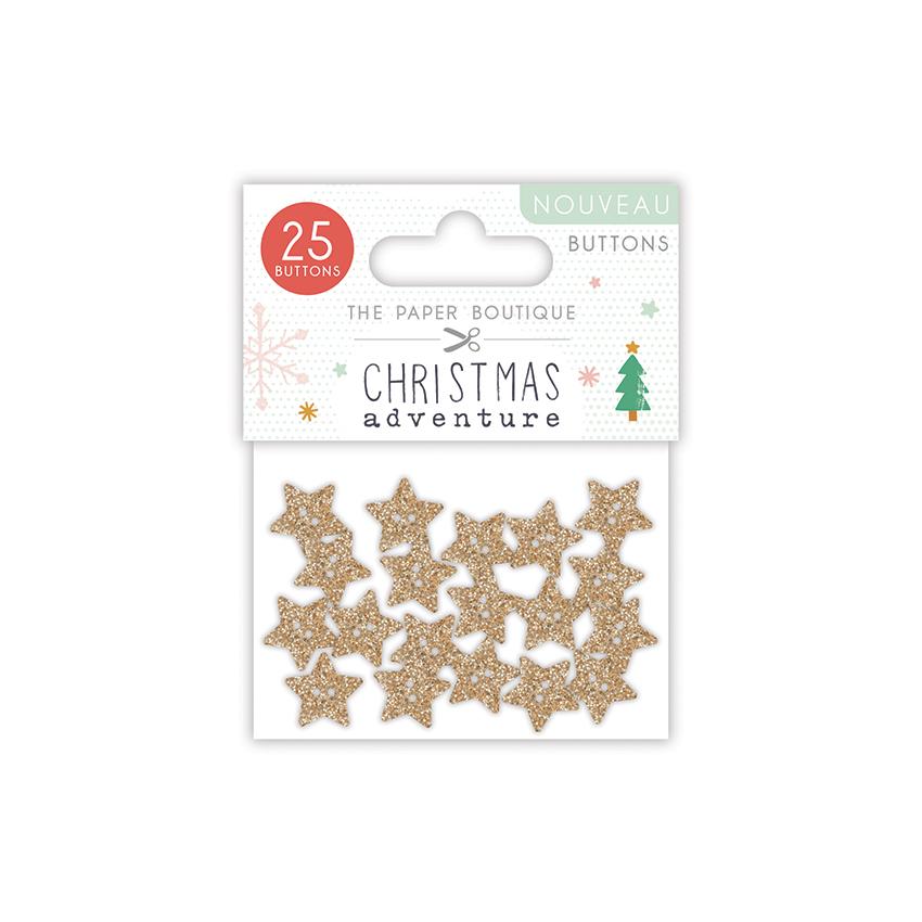 The Paper Boutique Christmas Adventure Buttons