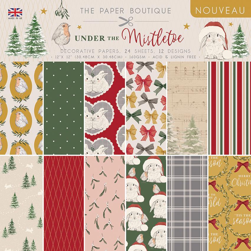 The Paper Boutique Under the Mistletoe 12x12 Paper Pad