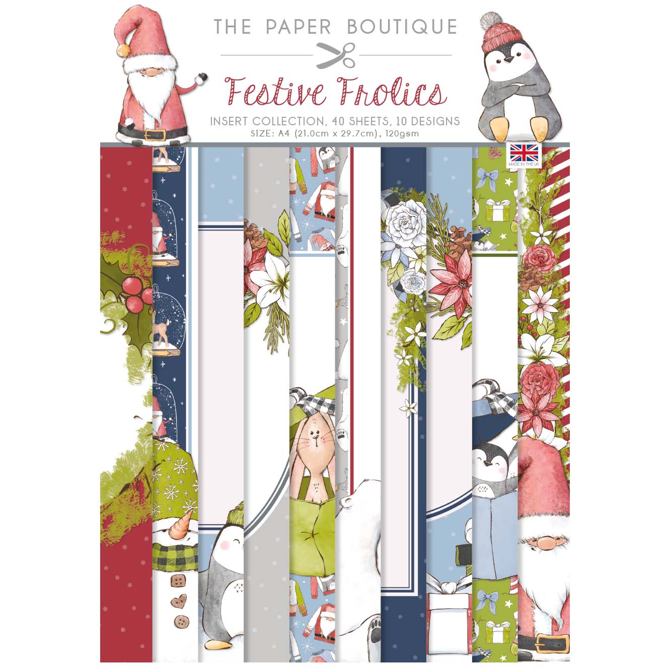 The Paper Boutique Festive Frolics Insert Collection