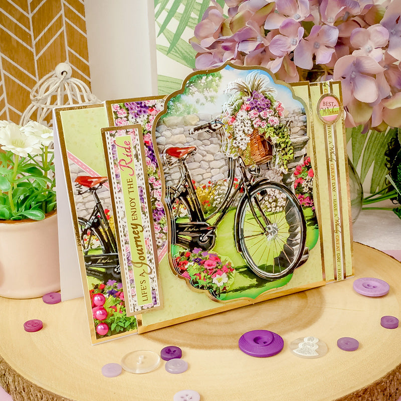 Perfect Days Deco-Large Set - Bicycle Blooms