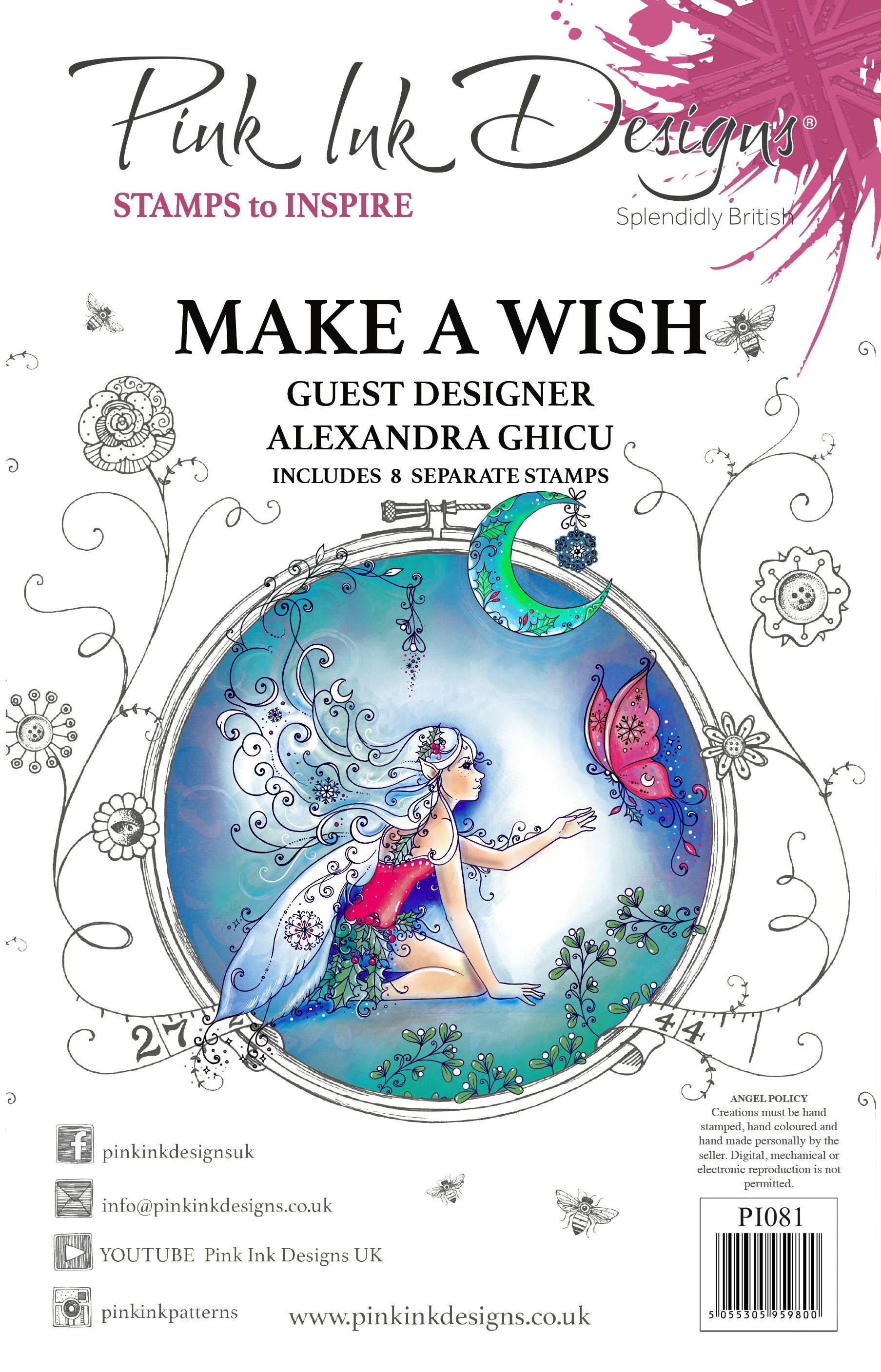 Make A Wish A5 Clear Stamp Set