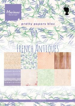 A5 Pretty Paper Bloc French Antiques