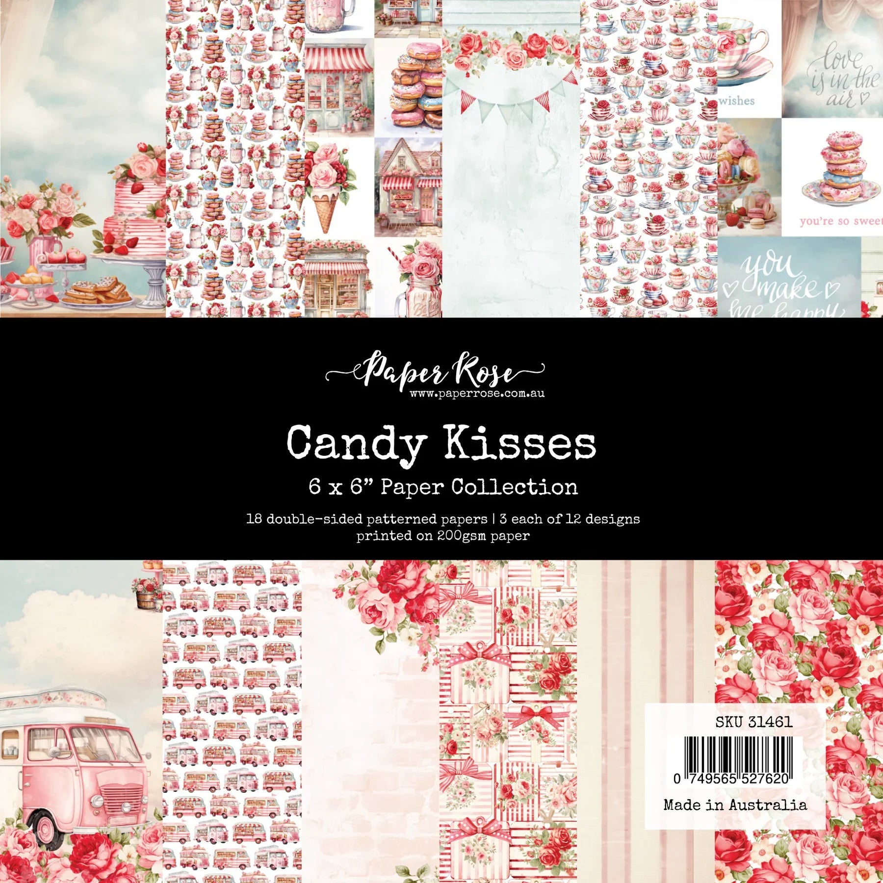 Candy Kisses 6x6 Paper Collection 31461