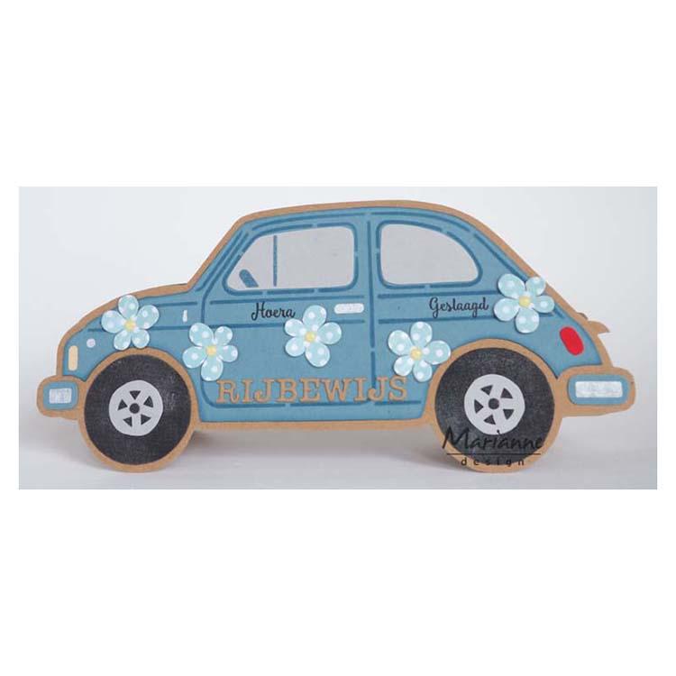 Marianne Design Craft Stencil Car