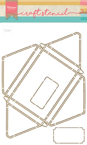 Craft Stencil A4 - Envelope