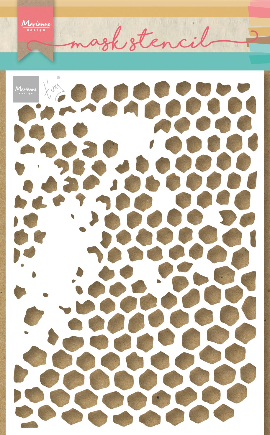 Marianne Design Mask Stencil - Tiny's Honeycomb