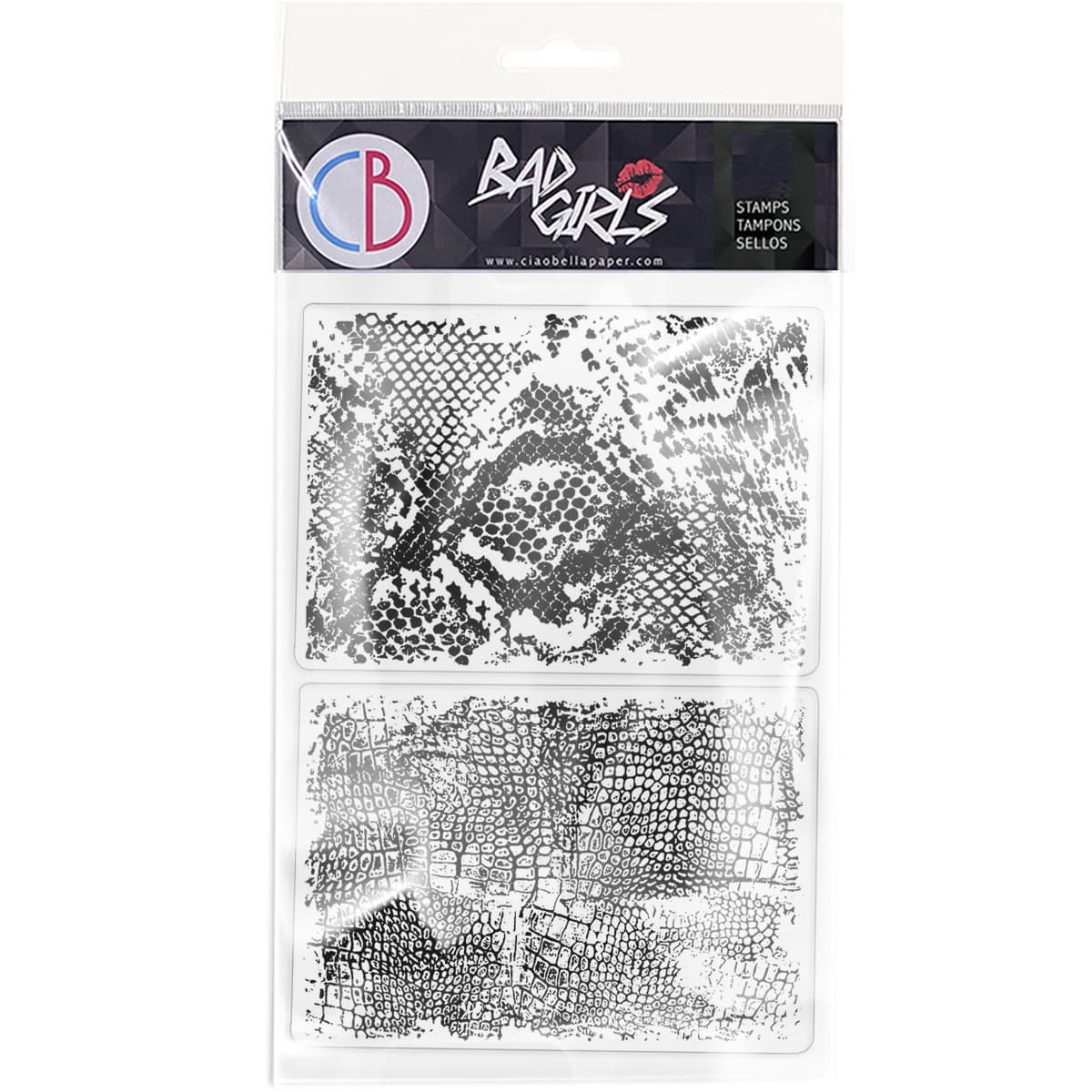 Ciao Bella Clear Stamp Set 4"x6" Skins