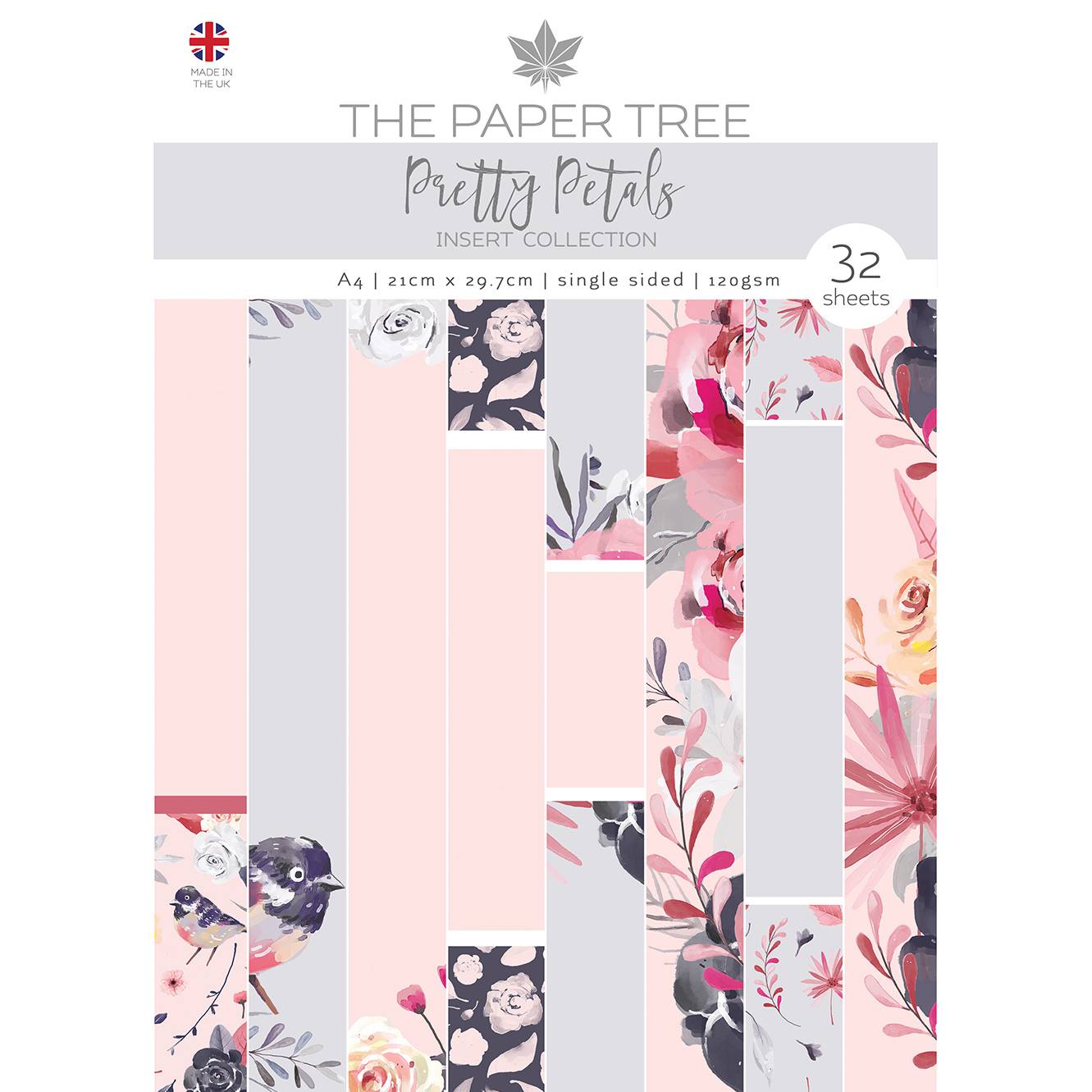 The Paper Tree Pretty Petals A4 Insert Collection