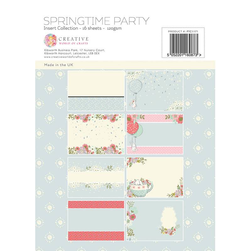 The Paper Tree Springtime Party A4 Insert Collection